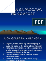 Paraan Sa Paggawa NG Compost
