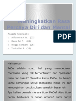 Meningkatkan Rasa Percaya Diri Dan Mental