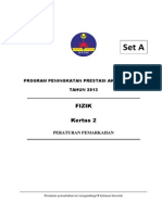 SPM Trial 2013 Physics Kedah