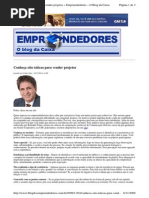 2009-11-03 - Conheça Oito Táticas Para Vender Projetos