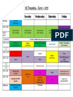 KC 2014 Timetable