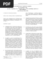 Criterios microbiologicos - Legislacao Europeia - 2007/12 - Reg nº 1441 - QUALI.PT