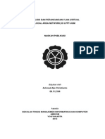 Analisis Dan Perancangan Vlan (Virtual Local Area Network) Di Lppt-Ugm