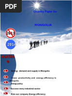 Country Paper. Monkolia