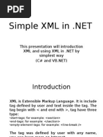 Simple XML in