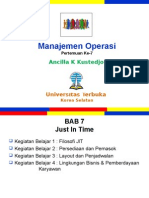 Manajemen Operasi - Bab 7