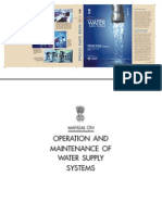 Manual on Operation & Maintenance of Water Supply System