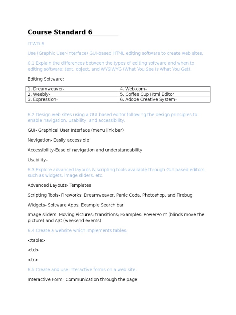 GUI-Based HTML Editing for Web Design | PDF | Art | Computers