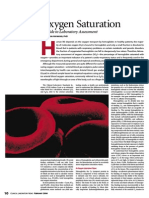 Oxygen Saturation Laboratory Assessment