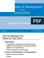 Fundamentals of Management