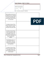 Form 2 Science - Unit 7.5: Power