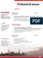 M .Mosa Resume PDF