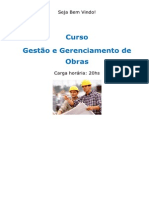 Gerenciamento e Gestão de Obras