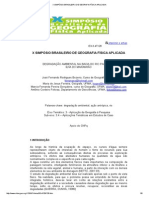 X Simpósio Brasileiro de Georafia Física Aplicada