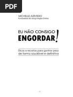Eu Não Consigo Engordar - Amostra Grátis