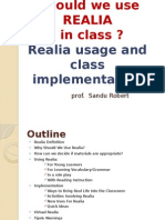 Why Should We Use Realia in Class 