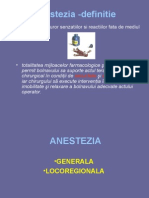 Anestezia