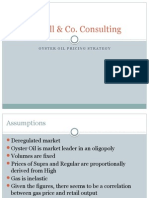 Mcdougall & Co. Consulting: Oyster Oil Pricing Strategy