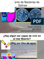 Aislamiento de Bacterias de Salinas