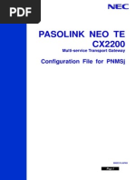 CX2200 - Ver2.3 - PNMSJ Configuration Manual PDF