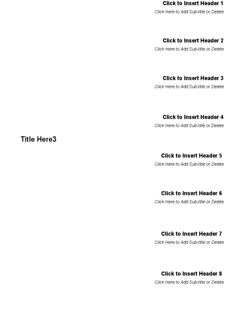 Document Structure and Formatting Guide | PDF