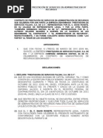 Contrato de Administracion de Recursos