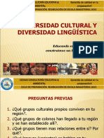 Diversidad Cultural y Linguistica