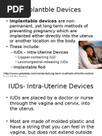 Implantble Devices