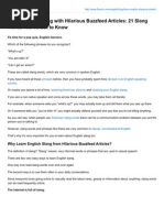 Common Chat Slang Explained | PDF | World Wide Web | Internet & Web