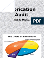 Lubrication Audit: Sabita Mishra