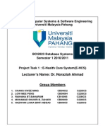 Example Proposal Project Database