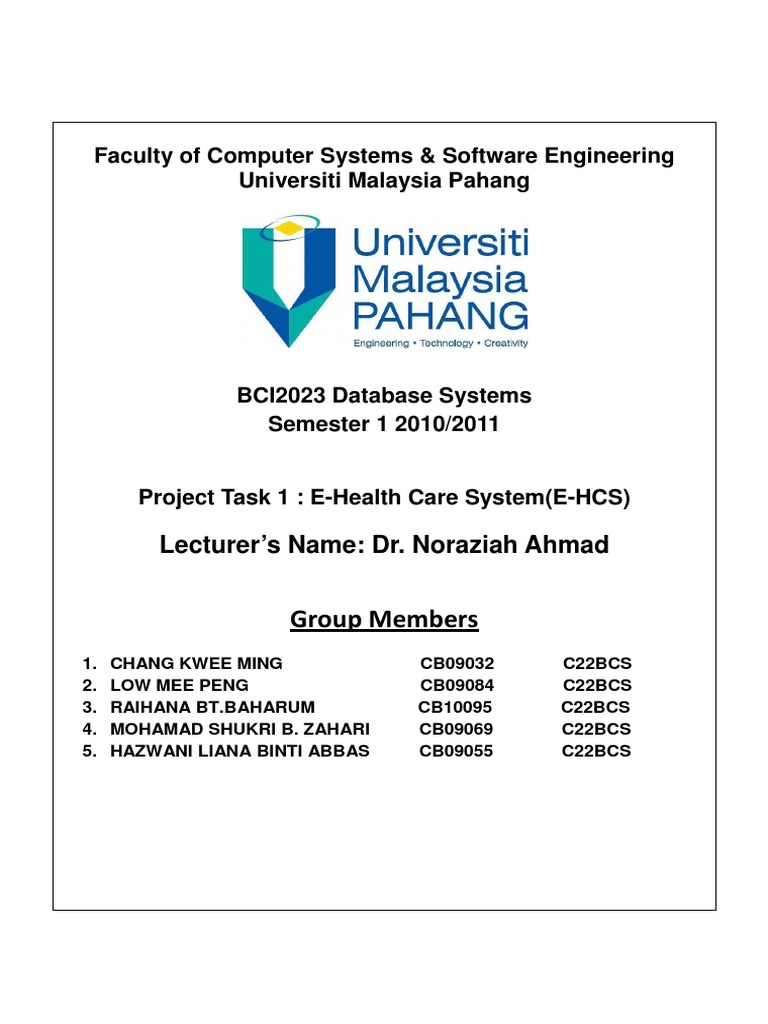 Example Proposal Project Database Relational Database Relational Model
