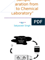 Sample Preparation From Field To Chemical Laboratory