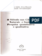 Alves-Mazzotti&Gewandsznajder-O Método Nas Ciências Naturais e Sociais-cap.5-Parte I