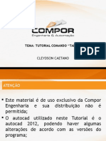 Comando TABLE no AutoCAD