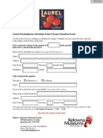 Cheque Donation Form