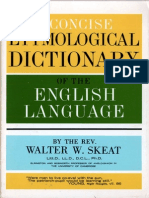 Concise Etymological Dictionary