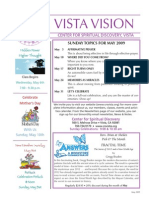 Vista Vision: Center For Spiritual Discovery, Vista