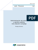 Administracion de Justicia y Opinion Publica. Una Relacion Compleja PDF
