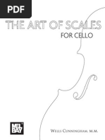 The Art Of Scales For Cello String Instruments Music Theory - 