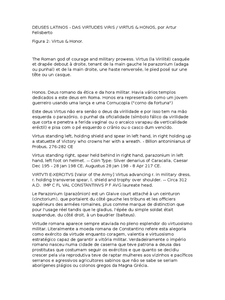 Deuses Latinos | PDF | Mitologia grega | Afrodite