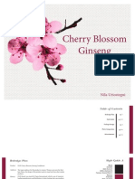 Product Redesign - OGX Cherry Blossom Ginseng