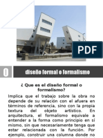 Diseño Formal o Formalismo