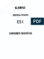 Kawai Es1 Manual