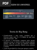 Slide a Formação do Universo