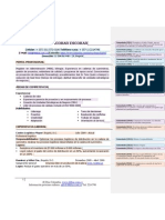 Formato de Hoja de Vida PDF
