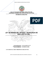 Ley de Bienes Del Estado y Municipios de San Luis Potosí