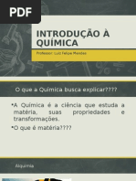Introdução a Química