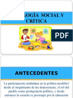 Pedagogía Social y Crítica