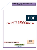 Carpeta Pedagógica (I.e.i. Chipaco - Monzon)